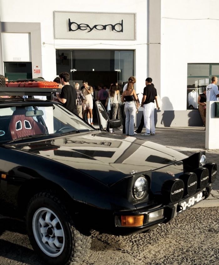 Beyond, from the street