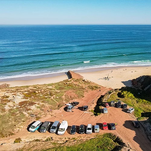 Almagreira surf spot, Ferrel / North Coast